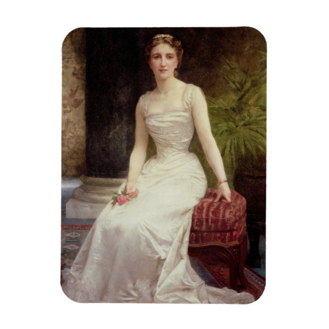 Imán Retrato de Madame Olry-Roederer, 1900 (aceite en l (Vertical)