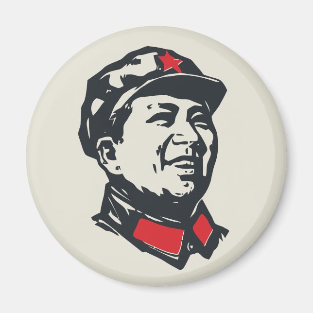 Imán Retrato de Mao (Frente)