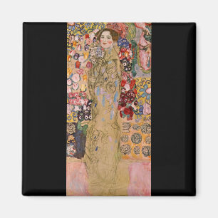 Imán Retrato de Maria Munk de Gustavo Klimt