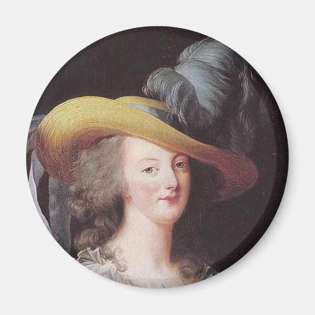 Imán Retrato de Marie Antoinette, Reina de Francia (Frente)