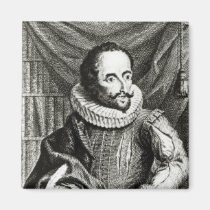 Imán Retrato de Miguel de Cervantes Saavedra
