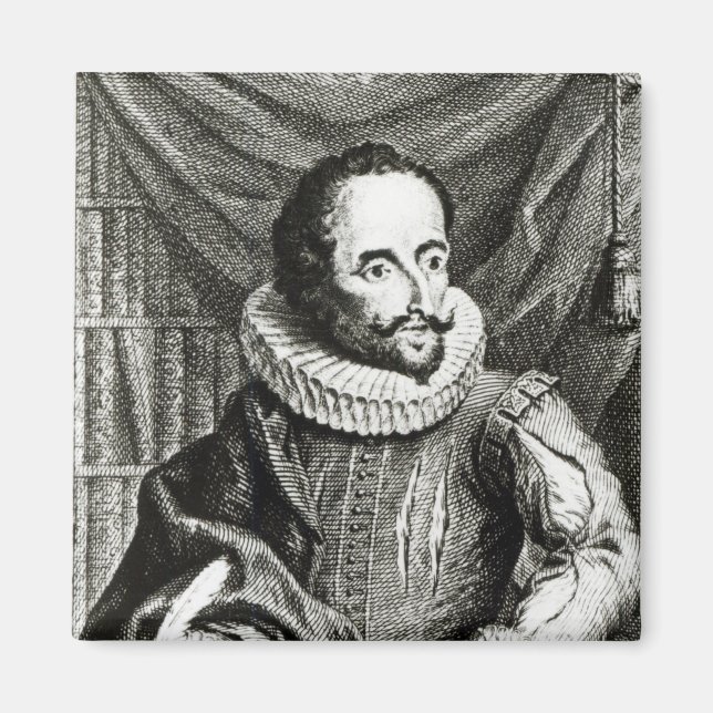 Imán Retrato de Miguel de Cervantes Saavedra (Frente)