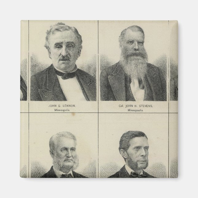 Imán Retrato de Morrison, Minnesota (Frente)