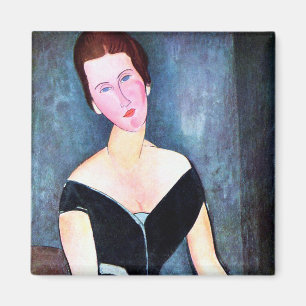 Imán Retrato de mujer, Modigliani