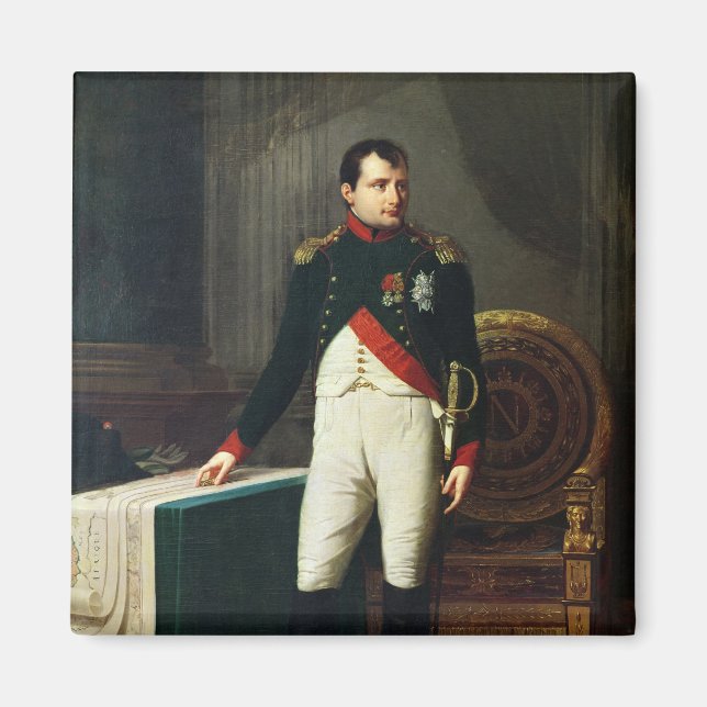Imán Retrato de Napoleón Bonaparte 1809 (Frente)