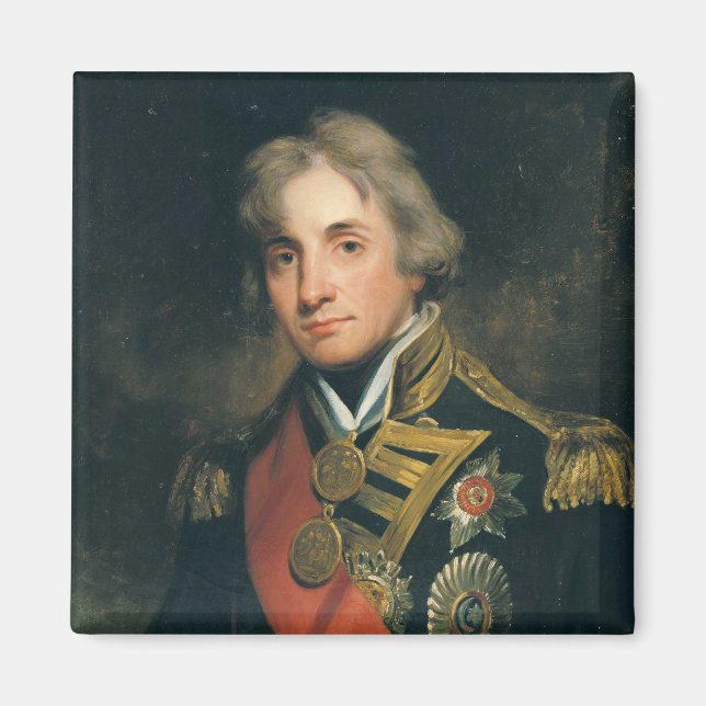 Imán Retrato de Nelson (Frente)