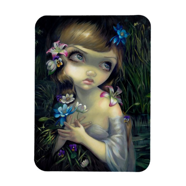 Imán "Retrato de Ophelia" Magnet (Vertical)