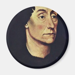 Imán Retrato de Pedro De Beffremont By Weyden Rogier