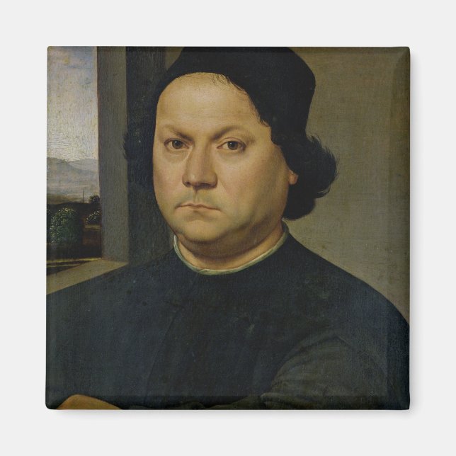 Imán Retrato de Perugino, c.1504 (temperatura sobre la  (Frente)