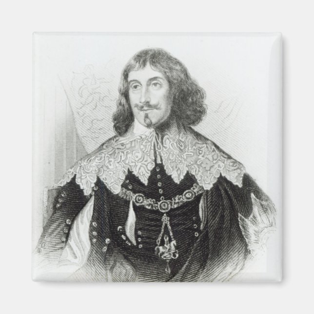 Imán Retrato de Philip Herbert (Frente)