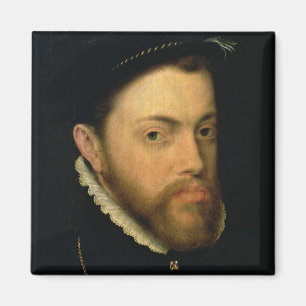 Imán Retrato de Philip II de España