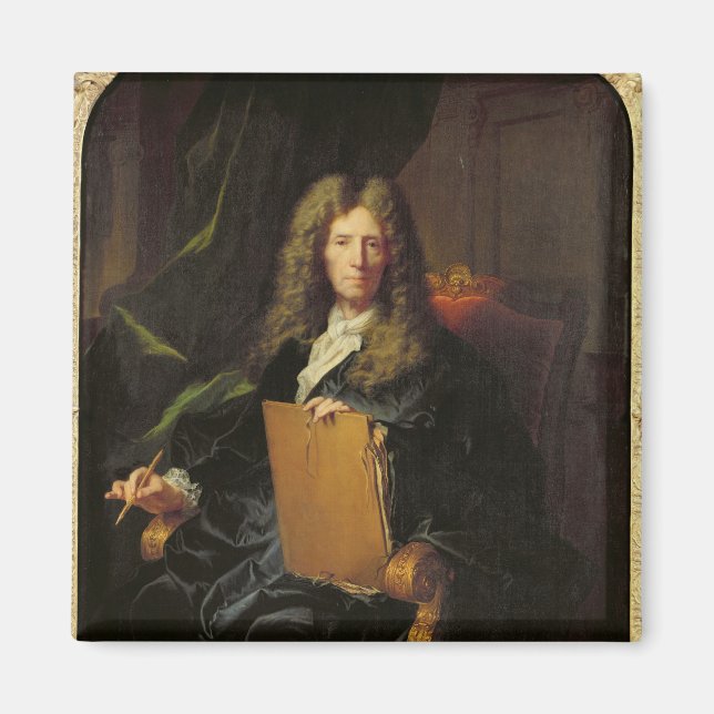 Imán Retrato de Pierre Mignard c.1690 (Frente)