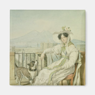 Imán Retrato de princesa Natalia Golitsin, 1822-26