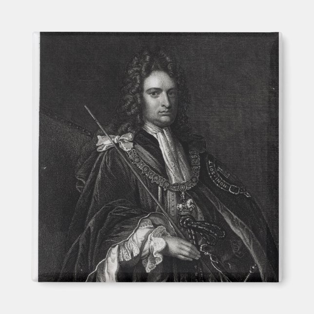 Imán Retrato de Robert Harley (Frente)