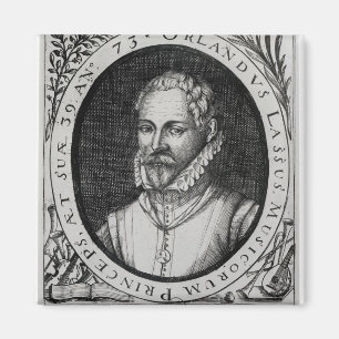 Imán Retrato de Roland de Lassus
