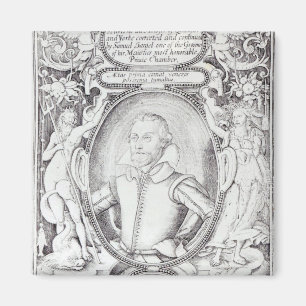 Imán Retrato de Samuel Daniel