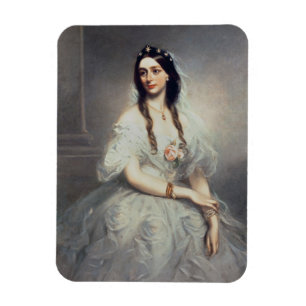 Imán Retrato de señora C.W.Stoughton (d.1907),
