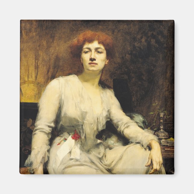 Imán Retrato de Severine 1893 (Frente)