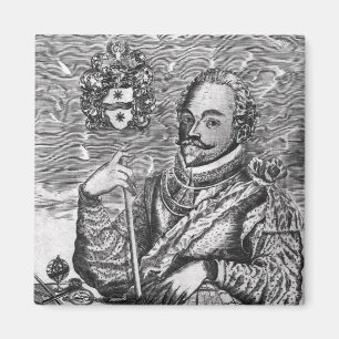 Imán Retrato de sir Francis Drake