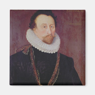 Imán Retrato de Sir John Hawkins 1581