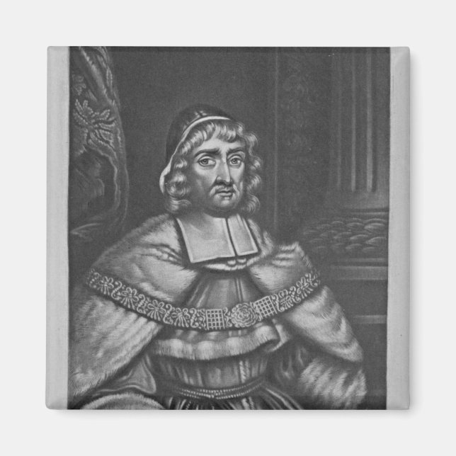 Imán Retrato de Sir Richard Rainsford (Frente)