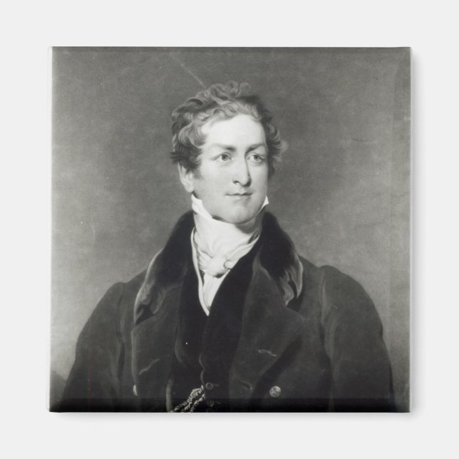 Imán Retrato de Sir Robert Peel (Frente)