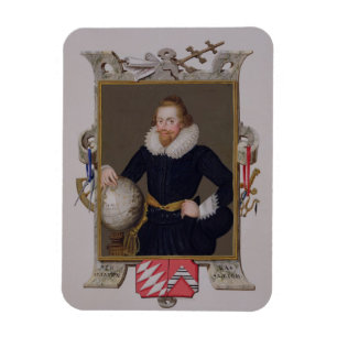 Imán Retrato de sir Walter Raleigh (c.1552-1618) de