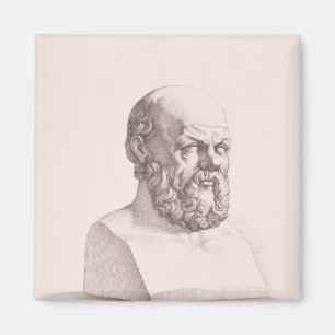 Imán Retrato de Sócrates