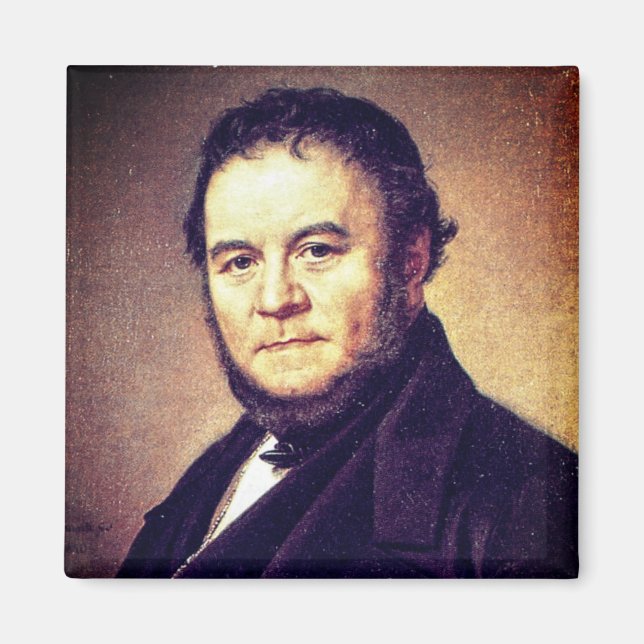 Imán Retrato de Stendhal (Frente)
