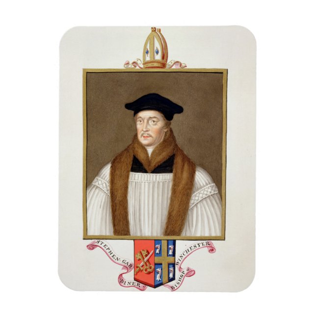 Imán Retrato de Stephen Gardiner (c.1483-1555) Obispo (Vertical)