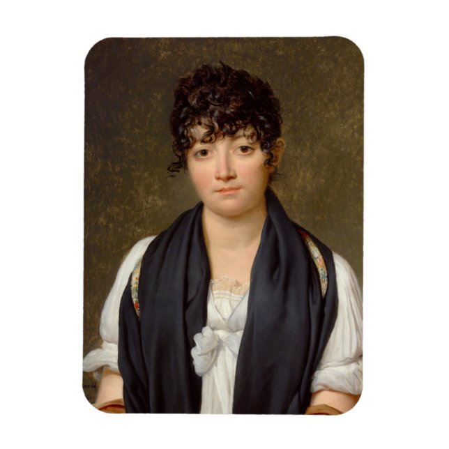 Imán Retrato de Suzanne Le Peletier de Saint-Fargeau (Vertical)