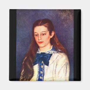 Imán Retrato de Teresa Berard de Pedro Renoir