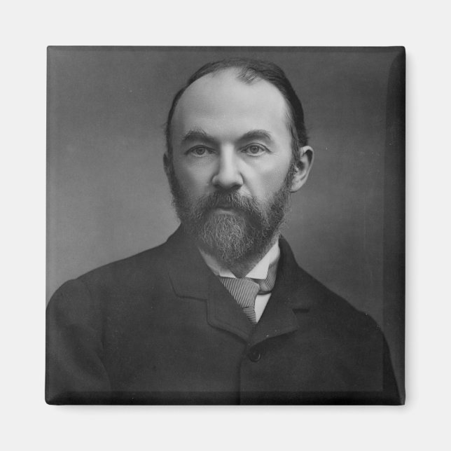 Imán Retrato de Thomas Hardy (Frente)