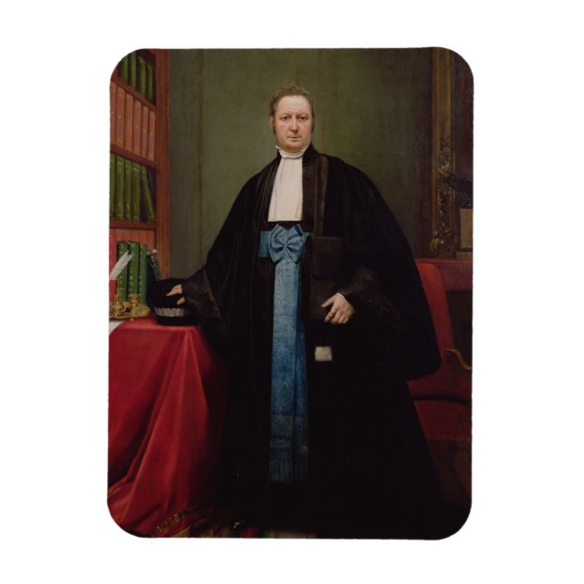 Imán Retrato de un abogado en su biblioteca, 1852 (petr (Vertical)