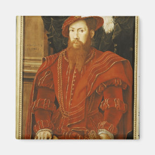 Imán Retrato de un caballero de la corte inglesa