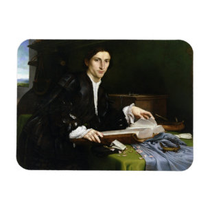 Imán Retrato de un caballero en su estudio, 1528-30