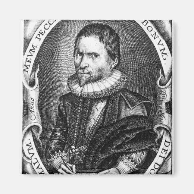 Imán Retrato de un caballero que se cree es Thomas (Frente)