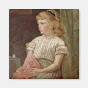 Imán Retrato de un chica, 1896 (aceite en lona)