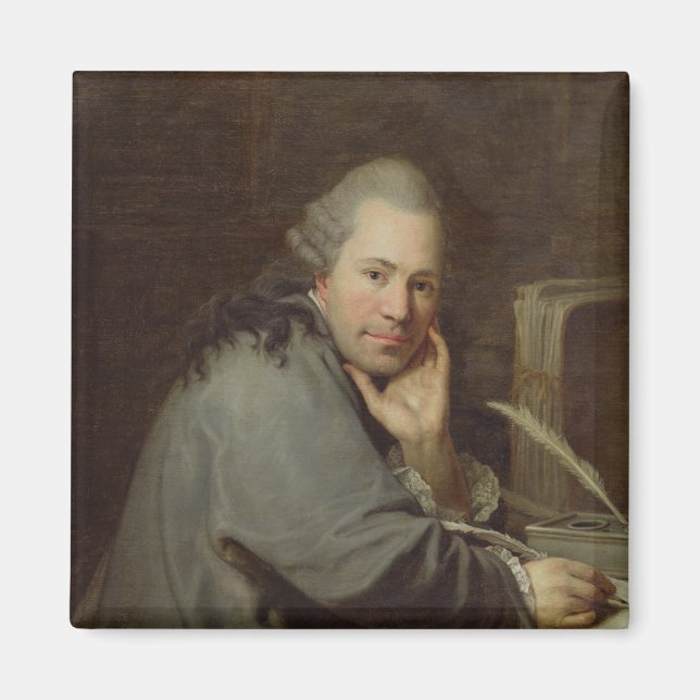 Imán Retrato de un escritor, 1772 (Frente)