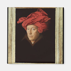 Imán Retrato de un hombre, 1433 (aceite en roble)