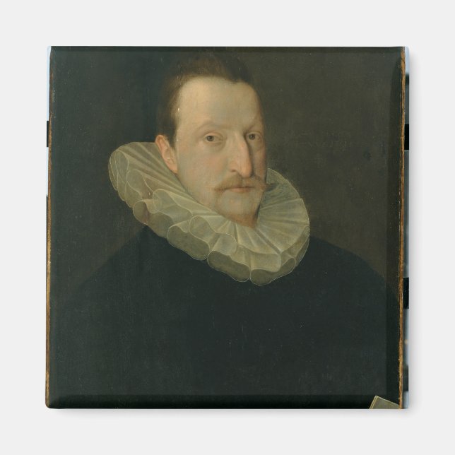 Imán Retrato de un hombre 2 (Frente)