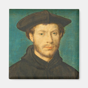 Imán Retrato de un hombre, C. 1536 - 40 (aceite en la