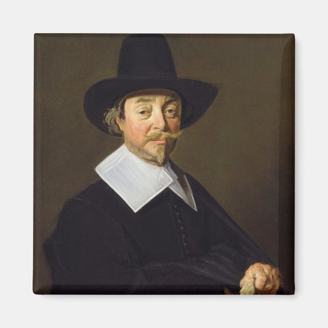 Imán Retrato de un hombre, c.1643-45 (Frente)