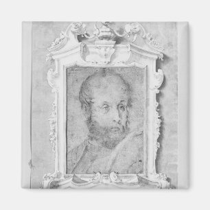 Imán Retrato de un hombre supuestamente veronés