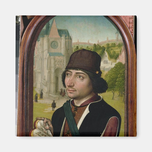 Imán Retrato de un joven, c.1480 (Frente)