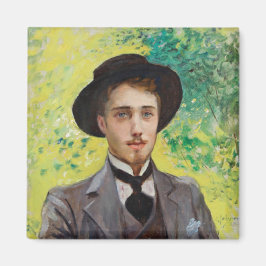 Imán Retrato de un joven (por Georges Rochegrosse)