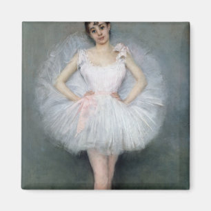 Imán Retrato de una bailarina joven