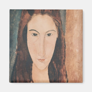Imán Retrato de una chica joven