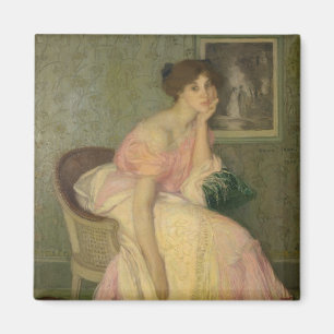 Imán Retrato de una chica joven, 1906