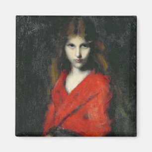 Imán Retrato de una chica joven, el Shiverer